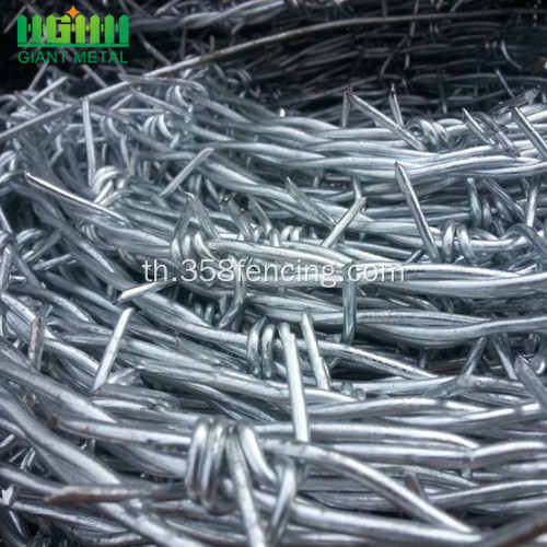 ตัวอย่างโรงงาน Hot Dipped Galvanized Barbed Wire